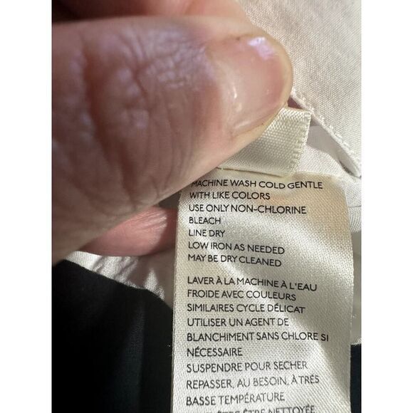 ANTHROPOLOGIE MAEVE Women's Ashleigh Colorblock Midi Sundress Black Size Medium - Picture 12 of 13